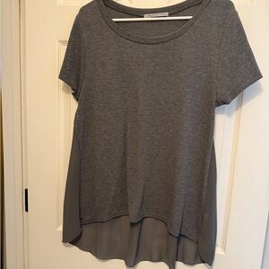 Plain top but cute back!